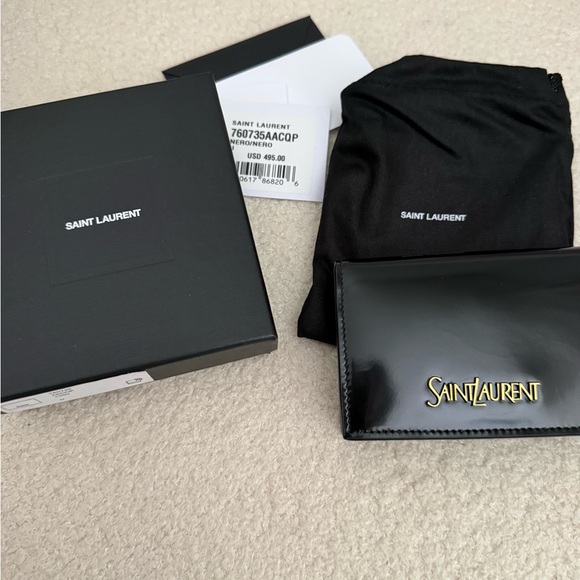 Saint Laurent Flap Card Case - Picture 9 of 12